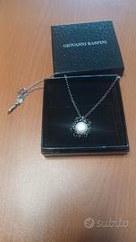 RASPINI PENDENTE ANEMONE IN ARGENTO 925 CON PERLA