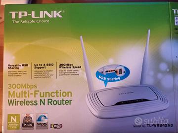Router Wireless TP-LINK Multifunzione N 300Mbps