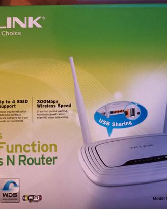 Router Wireless TP-LINK Multifunzione N 300Mbps