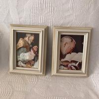 COPPIA QUADRI SAN PIO DA PIETRELCINA