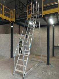 Scala a castello fissa altezza 4 metri