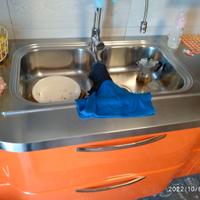 Top cucina foster acciaio