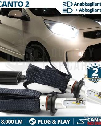 Kit LED H4 per FARI KIA PICANTO 2 CANbus 6500K