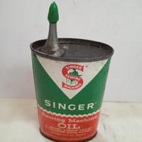 Singer oliatore in metallo anni 50 -60