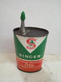 Singer oliatore in metallo anni 50 -60