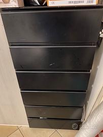 Cassettiera 6 cassetti