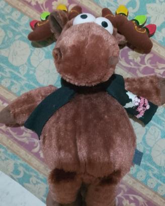 peluche natalizio ufficiale a forma di alce