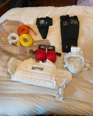 attrezzatura per karate