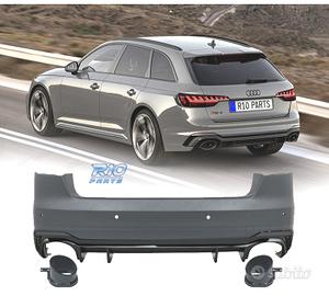 PARAURTI POSTERIORE AUDI A4 17-20 LOOK RS4