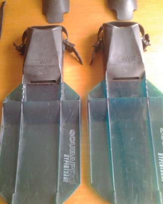 Pinne subacquee Scubapro Hyperthane usate poco