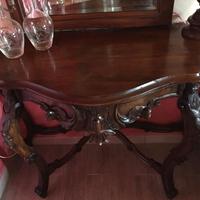 Consolle antica in noce