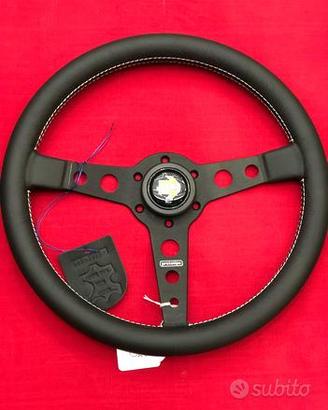 Volante momo prototipo nero per 911 912 Porsche