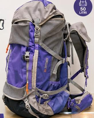 Quechua Forclaz 50L – Zaino Trekking 50 Litri