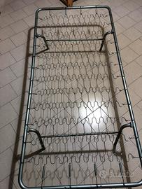 Set n 3 Reti Metalliche Letto