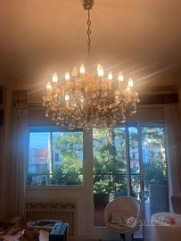 Lampadario classico a gocce