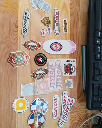 adesivi decalcomanie targhette Amerio Benotto ecc