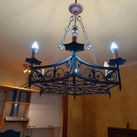 lampadario vintage 