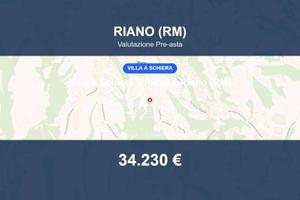 Immobile in asta di 104 m² con box auto a Riano