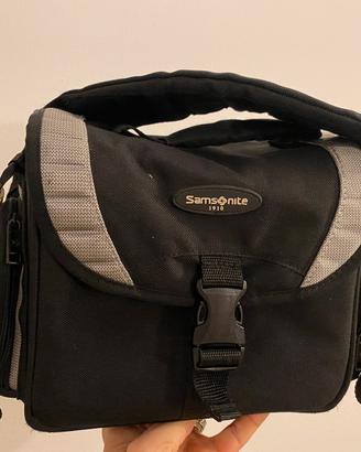 Samsonite borsa originale a tracolla per reflex