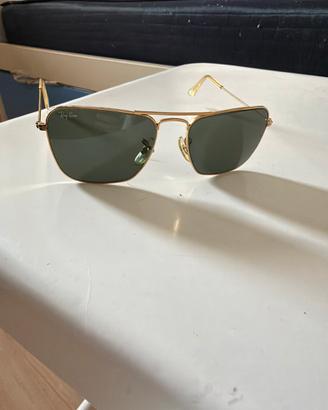 Ray-Ban Caravan Vintage B&L USA Gold (52-16)
