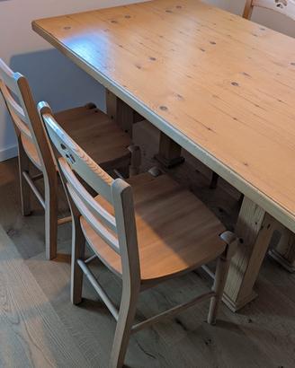 Sedie in legno