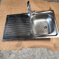 Lavello cucina acciaio inox + miscelatore