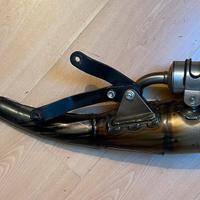 Marmitta scooter completa usata Leovince TT 4075