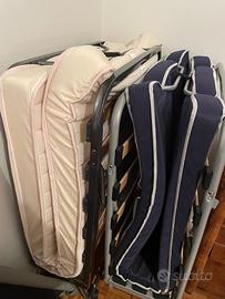 Letto pieghevole con materasso