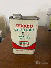 Lattina olio Texaco