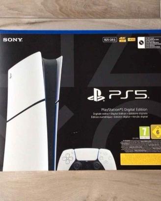 ps5 nuova slim digital versione opaco con garanzia