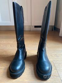 Stivali Blauer in pelle neri 38