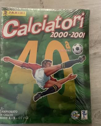 Album sigillato calciatori panini 2000 con aggiorn