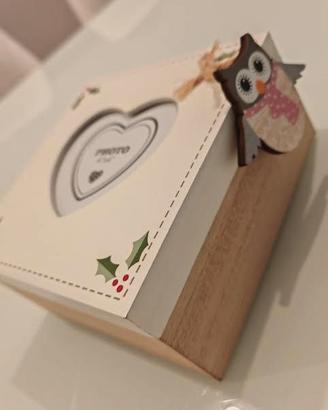 Porta gioie in legno per bambina