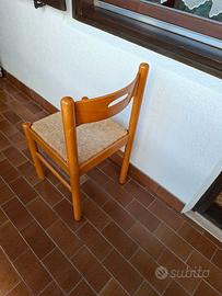 Sedie in legno