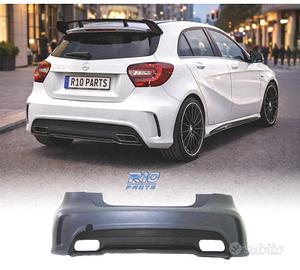 PARAURTI POSTERIORE MERCEDES A W176 12-15 LOOK AMG