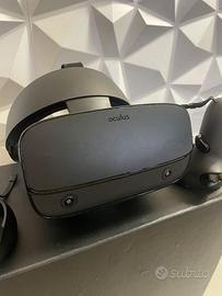Oculus Rift S VR visore realta virtuale PC steamVR