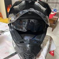 Casco moto enduro stradale