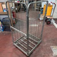 Carrello roll in acciaio