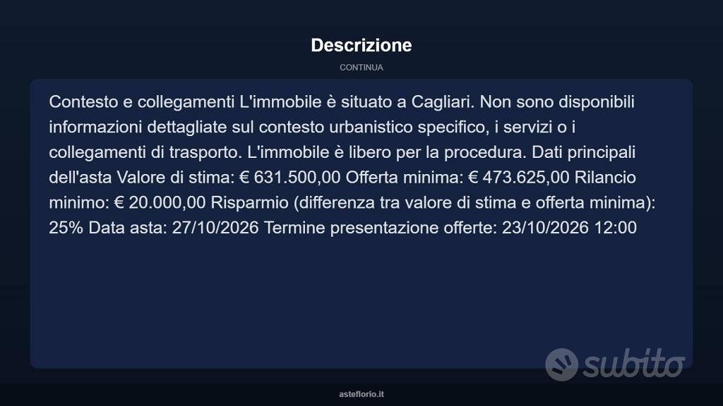 Appartamento – Cagliari, San Giuliano, Genneruxi - Altro