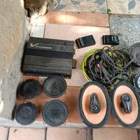 impianto audio auto 