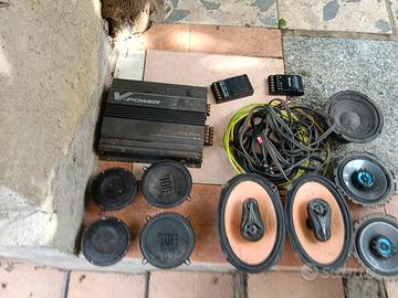 impianto audio auto 