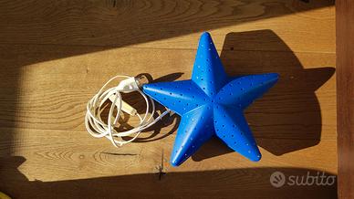 Lampada Ikea Smila Stjarna Stella Blu