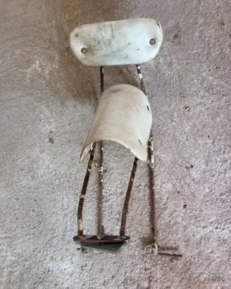 seggiolino bici vintage