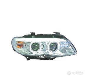 FARI BMW X5 E53 LCI 03-07 FONDO CROMATO