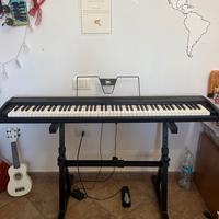 Pianoforte digitale con supporto incluso