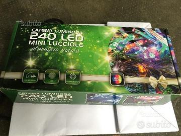 240 luci led Colorate