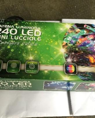 240 luci led Colorate