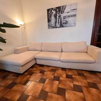 Divano ad angolo 3 posti con chaise longue