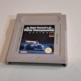 NIGEL MANSELL'S  WORLD CHAMPIONSHIP PER GAME BOY