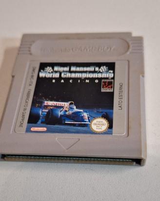 NIGEL MANSELL'S  WORLD CHAMPIONSHIP PER GAME BOY